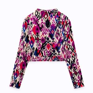 NWT Zara Crop Top, Size Medium